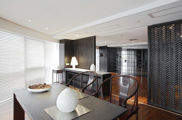 Clean and elegant office environment