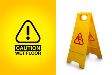 Caution! Wet Floor