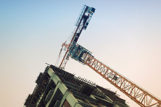 Construction building site
