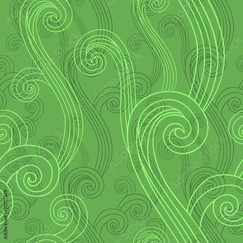 "Seamless background with curved lines" Stock image and royalty-free