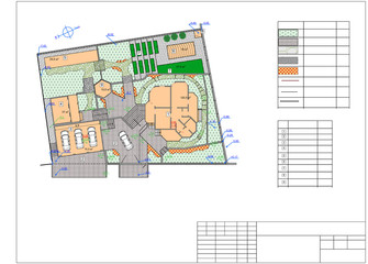 Plan of garden land