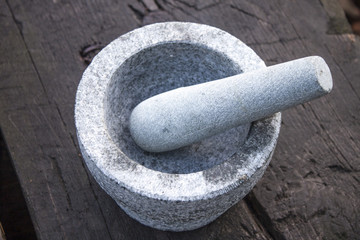 Empty mortar