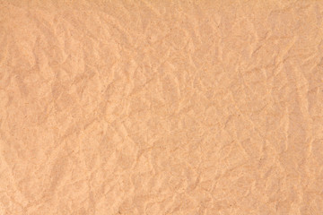 crumpled brown recycle paper texture