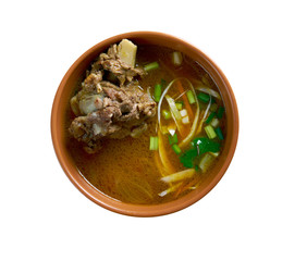 Nihari Gosht with Varqi Paratha