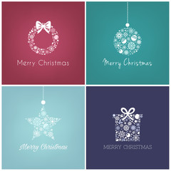 Perfect Christmas design for greetings card