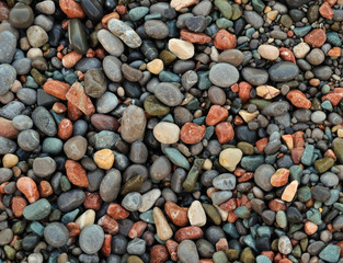 Sea pebbles