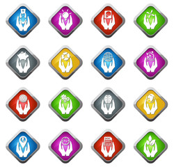 Hand concept icons