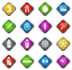 Sport icons set