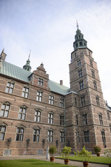 Rosenborg Castle in Copenhagen, Denmark.