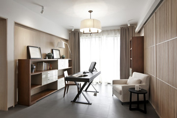 Naklejka na ściany i meble Elegant and comfortable home interior 