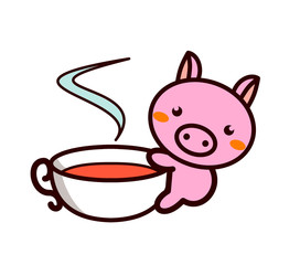 ティータイムの動物シリーズ