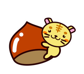 栗と動物シリーズ