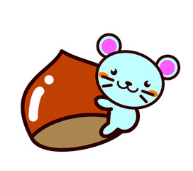 栗と動物シリーズ