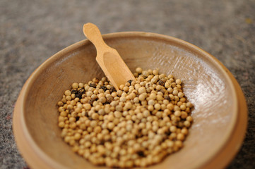seasoning on a plate