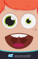Fresh breath vector illustration