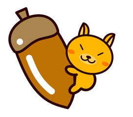 どんぐりと動物シリーズ