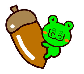 どんぐりと動物シリーズ