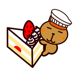 ケーキと動物シリーズ