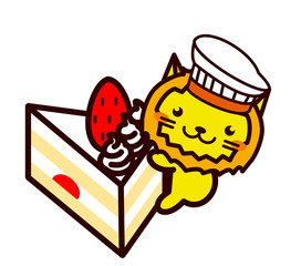 ケーキと動物シリーズ
