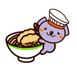 麺類と動物シリーズ
