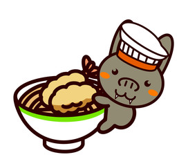 麺類と動物シリーズ