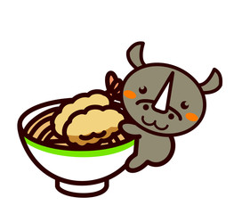 麺類と動物シリーズ