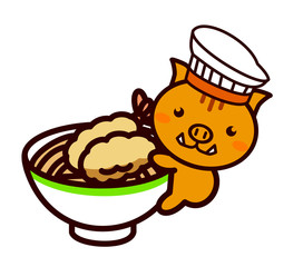 麺類と動物シリーズ
