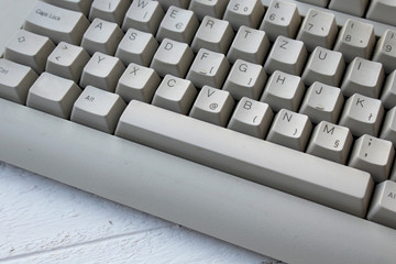 Close up of keyboard