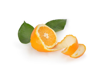 Arancia con scorza a spirale