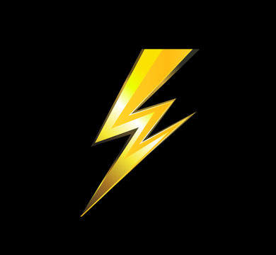 lighting, electric charge icon vector symbol illustration