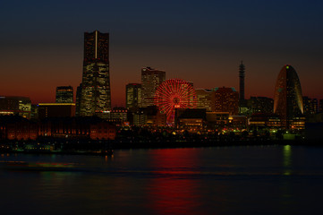 横浜みなとみらい 夜景
