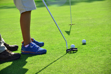 Golf junior lesson