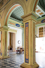 Interior details of the Cantero Palace in Trinidad de Cuba