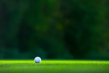 Abwaschbare Fototapete Golf Ball
