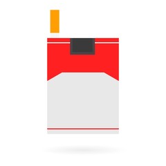 Cigarette flat icon