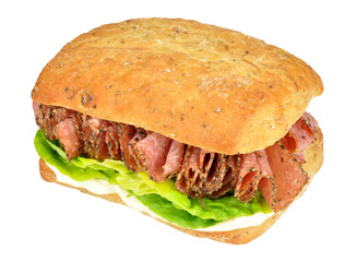 Peppered Salami Sandwich