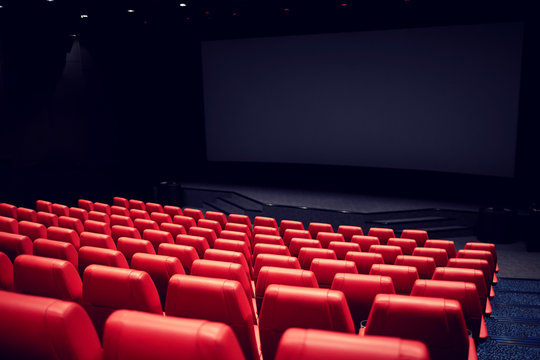 movie theater or cinema empty auditorium