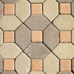 Brick walkway background