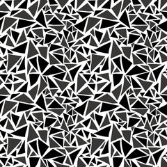 seamless pattern dynamic triangle. 大胆な三角のパターン