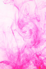 Fototapeta premium Cloud of ink in water as a smoke