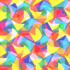 Fototapeta premium Seamless vector pentagon background