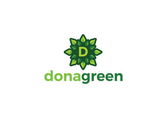 D Logo - Eco Green