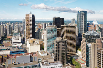Obraz premium Vancouver von oben
