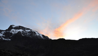 Fototapeta premium Morning. Kilimanjaro.