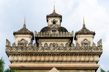 Arc de Trump in Vientiane
