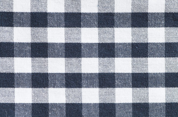close - up check shirt fabric pattern and background..