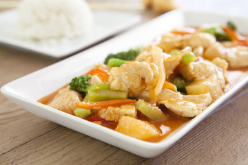 Sweet and Sour Chicken