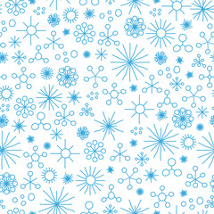 abstract snow fall seamless