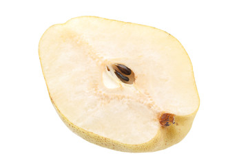 Yellow pear fruit