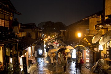 Fototapeta premium Higashiyama area, Kyoto, Japan